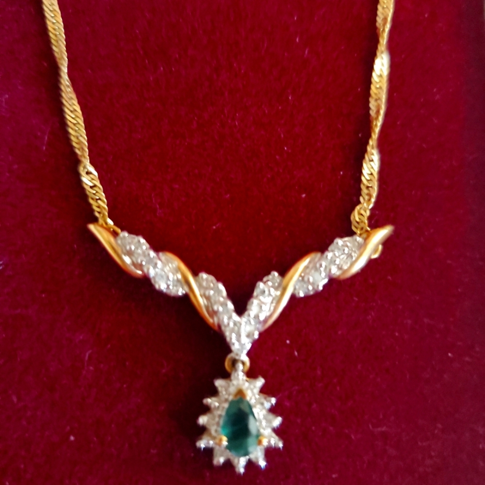 Emerald necklace
